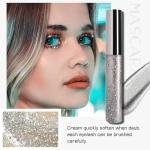Silver Glitter Lash Mascara for Sparkling Eyes