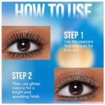 Silver Glitter Lash Mascara for Sparkling Eyes