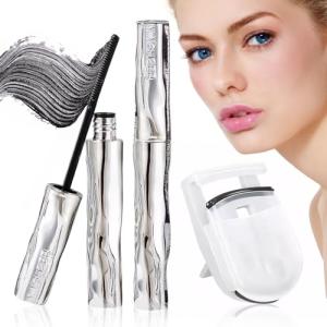 Iron Wand Mascara & Translucent Eyelash Curler Set