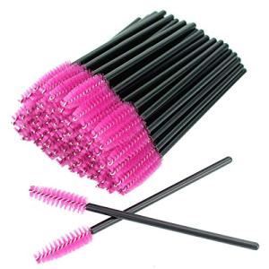 50 Disposable Eyelash Brushes and Applicators Set