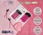 Parence 20-Pack Washable Eyelash Brushes with Silicone