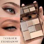 Nude Eyeshadow Palette - Long-Lasting Pigments & Shimmers