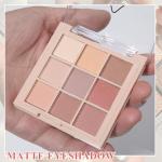 Nude Eyeshadow Palette with Brushes - Long Lasting