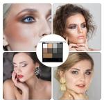 INBOLM Smokey Eyeshadow Palette - 10 Matte Shades