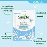 Simple Hydrating Sheet Mask for Dry Skin