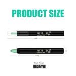 Bright Green Shimmer Eyeshadow Stick for Easy Application