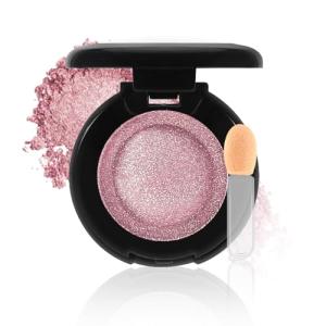 Apooliy Waterproof Purple Glitter Eyeshadow Powder