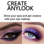 Purple Pearlescent Eyeshadow Palette - 9 Stunning Shades