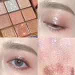 Glitter Eyeshadow Palette - 9 Vibrant Colors