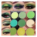 Teekerwan 9-Color Shimmer and Matte Eyeshadow Palette