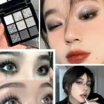 Gothic Smoky Eyeshadow Palette with 9 Colors