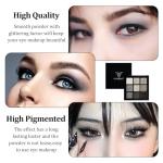 Gothic Smoky Eyeshadow Palette with 9 Colors