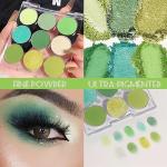 Teekerwan 9-Color Shimmer and Matte Eyeshadow Palette