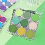 Teekerwan 9-Color Shimmer and Matte Eyeshadow Palette