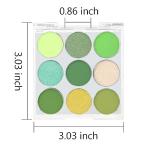 Teekerwan 9-Color Shimmer and Matte Eyeshadow Palette