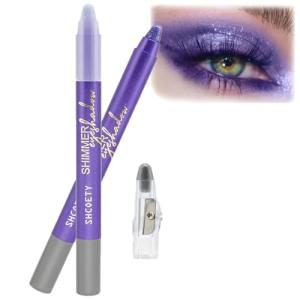 Purple Cream Eyeshadow Stick - Shimmer, Blendable, Longwear