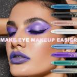 Purple Cream Eyeshadow Stick - Shimmer, Blendable, Longwear