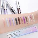 12 Colors Glitter Liquid Eyeshadow - Waterproof & Long Lasting