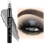 Wimony Black Glitter Eyeshadow Stick for Smoky Looks