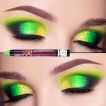 Bright Green Shimmer Eyeshadow Stick for Makeup