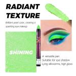 Bright Green Shimmer Eyeshadow Stick for Makeup