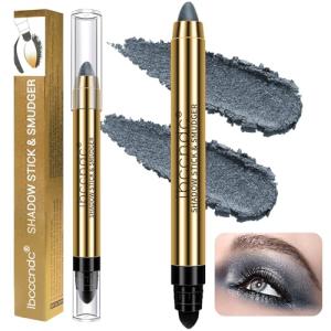 Dual-Ended Waterproof Cream Shimmer Eye Shadow Stick