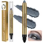 Dual-Ended Waterproof Cream Shimmer Eye Shadow Stick
