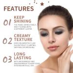 Dual-Ended Waterproof Cream Shimmer Eye Shadow Stick