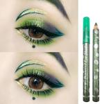 Metallic Green Pearl Shimmer Eyeshadow Stick