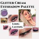 Purple Glitter Eyeshadow Palette - 5 Shimmering Shades