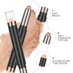 Dual-Ended Waterproof Eye Shadow Stick Set