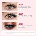 Purple Glitter Eyeshadow Palette - 5 Shimmering Shades