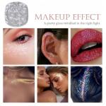 Purple Glitter Eyeshadow Palette - 5 Shimmering Shades