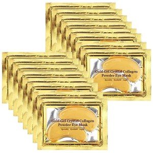 24K Gold Under Eye Masks - 16 Pairs