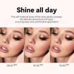 Blue Shimmer Pressed Eyeshadow with Mirror & Brush