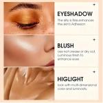 Golden Brown Waterproof Eyeshadow with Mirror & Brush