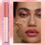 Pink Pearl Shimmer Eyeshadow Stick with Gold Glitter