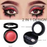 Bright Red Shimmer Eyeshadow Palette for Bold Looks