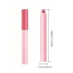 Pink Pearl Shimmer Eyeshadow Stick with Gold Glitter