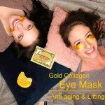 24K Gold Under Eye Masks - 16 Pairs