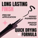 Collection Cosmetics Quick Drying Black Eyeliner 4ml