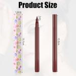 Aomig Waterproof Felt Tip Eyeliner Pen - Brown