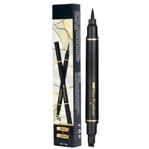 Winged Eyeliner Stamp Pen - Waterproof Black