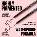 Waterproof Gel Eye Definer - Smudge-Proof Black