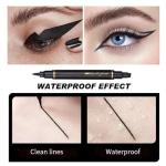 Winged Eyeliner Stamp Pen - Waterproof Black