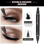 Winged Eyeliner Stamp Pen - Waterproof Black
