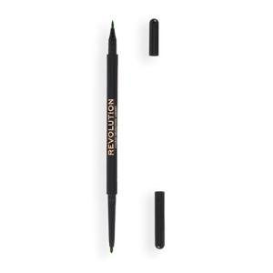 Makeup Revolution Felt & Kohl Eyeliner in Green