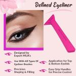 Reusable Eyeliner Stencils for Perfect Wings