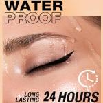 Long Lasting Waterproof Gel Eyeliner - Natural Black