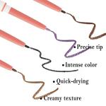 Boobeen Waterproof Eyeliner Gel Pencil, Matte Black
